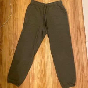 Aerie Green Joggers